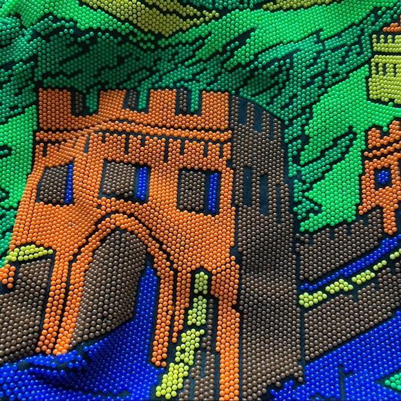 ✨SOLD✨ vintage great wall of china beaded bag - Picture 5 of 14